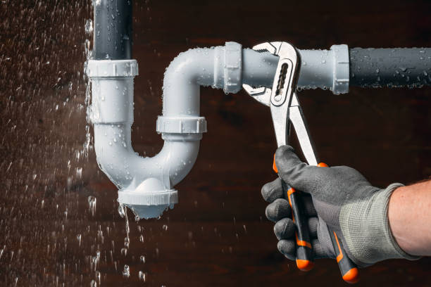Professional Drain Cleaning technician working in Russiaville, IN